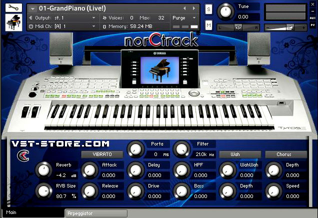 tyros 2 kontakt
